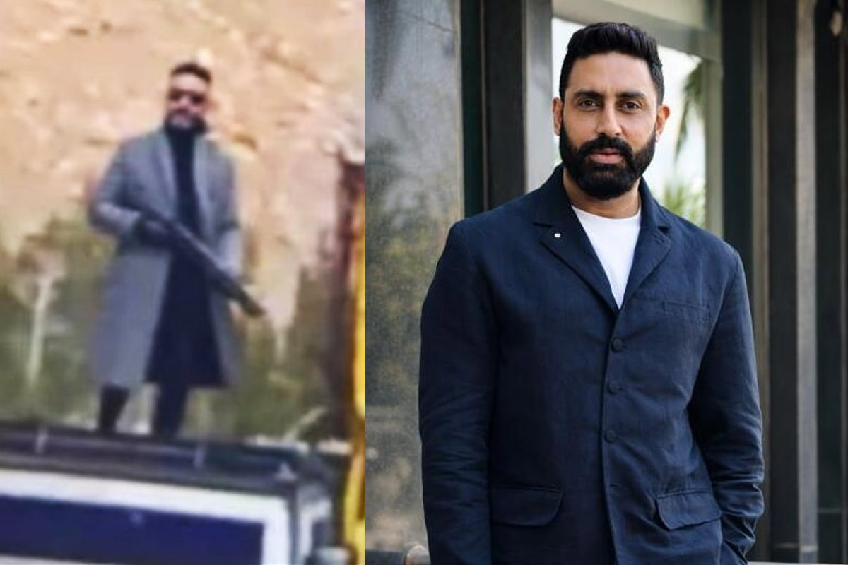 Abhishek Bachchan with shotgun in villain avatar for Shah Rukh Khan's King