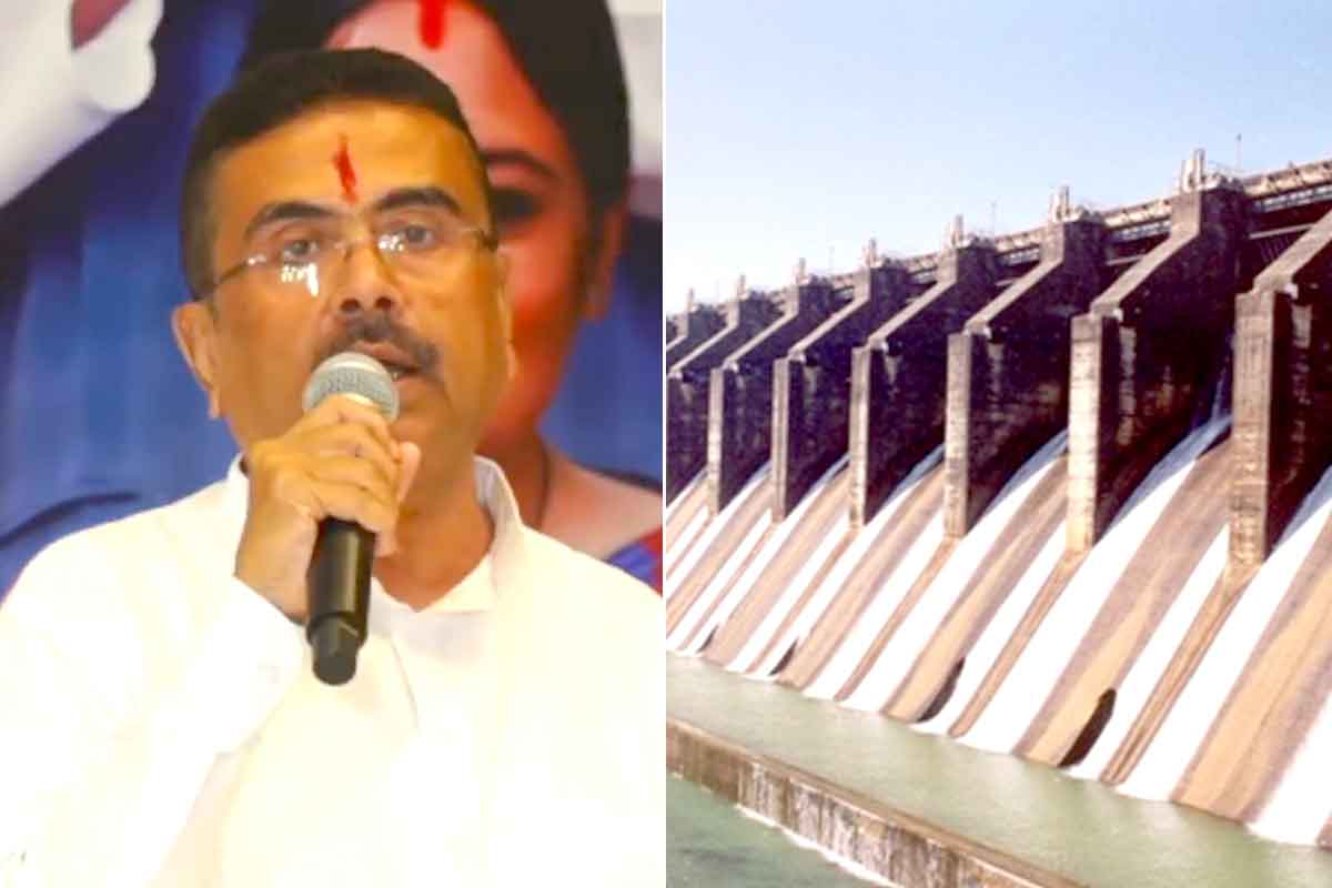 রাজ্য ভাসলেই ডিভিসিকে দুষে ‘ম্যান মেড’ বলত তৃণমূল, আসন্ন বর্ষার আগে কী বার্তা শুভেন্দুর?