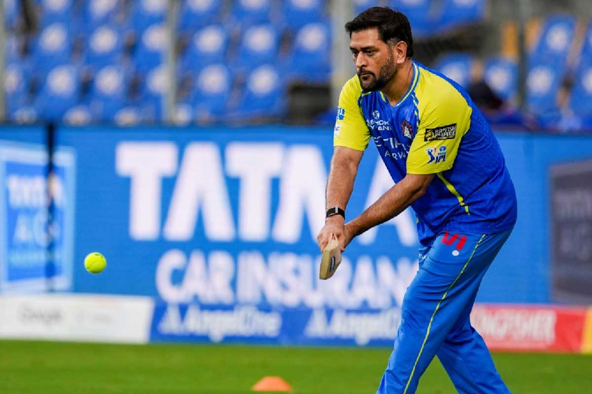CSK will play against Delhi Capitals without MS Dhoni