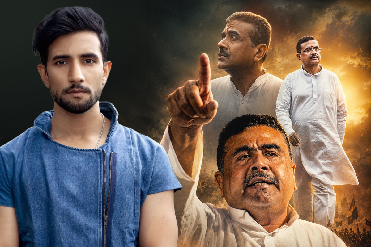 শুভেন্দু অধিকারীই আসল ‘ধুরন্ধর’, ওঁকে নিয়ে সিনেমা বানাতে চাই: ঋষভ বসু
