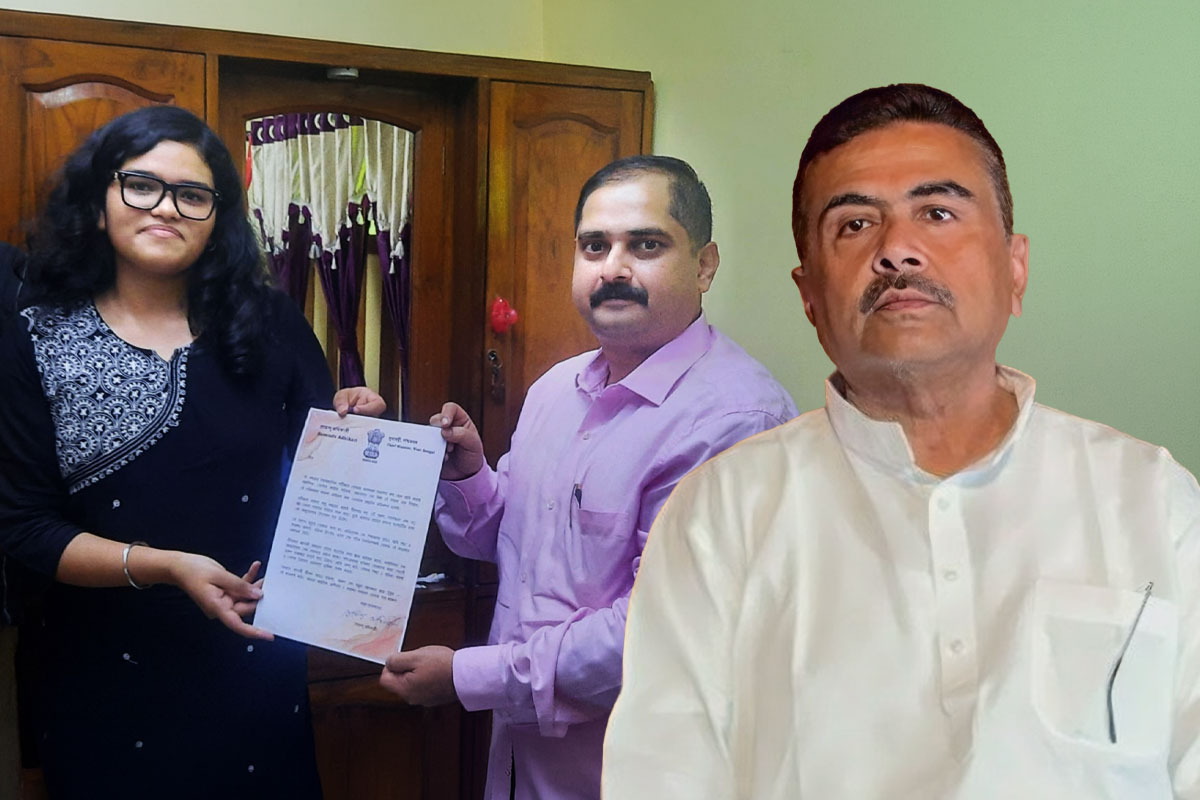 ‘মানুষের মতো মানুষ হও’, উচ্চমাধ্যমিকে রাজ্যে প্রথম ছাত্রীকে ভিডিও কলে আশীর্বাদ শুভেন্দুর