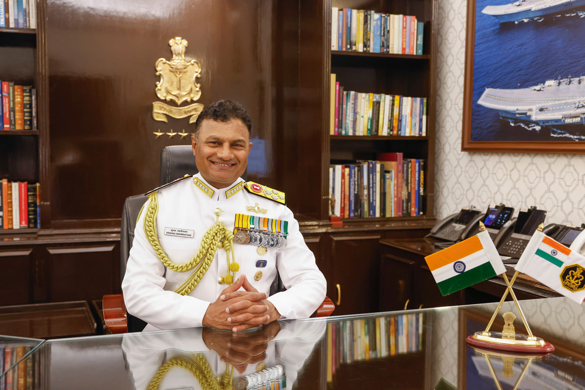 NDA প্রাক্তনী, সামলেছেন একাধিক গুরুদায়িত্ব, দেশের নয়া নৌসেনা প্রধান কৃষ্ণ স্বামীনাথন