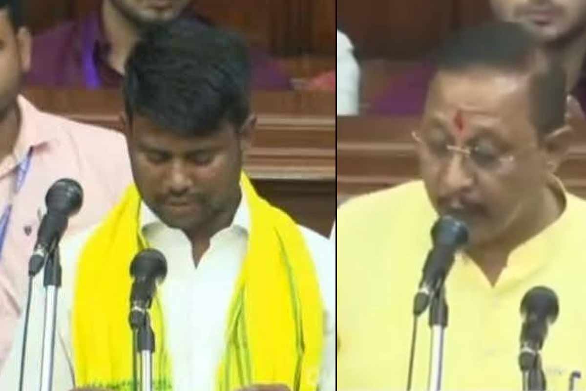 কুড়মালি ভাষায় শপথ জঙ্গলমহলের ৫ জনের, বিজেপি বিধায়কের ‘গোত্র’ উচ্চারণে হাসি তাপসের