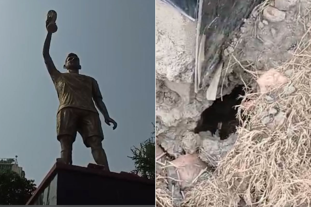 Lionel Messi's statue in Laketown might be demolished