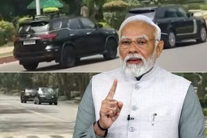 জ্বালানি সাশ্রয়ে প্রধানমন্ত্রী মোদির কনভয়ে মাত্র দু’টি গাড়ি? চর্চায় ভাইরাল ভিডিও