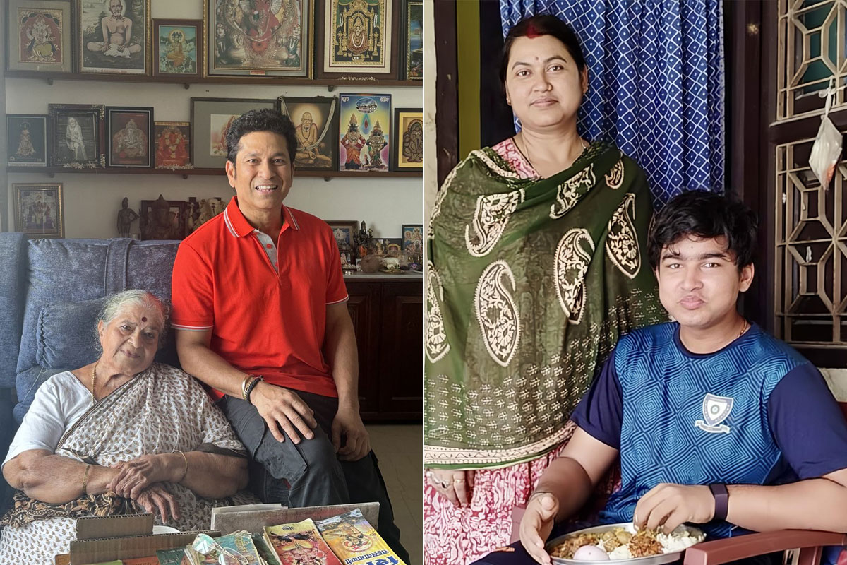 তুঝে সব হ্যায় পাতা… আদুরে ‘মাদার্স ডে’ সেলিব্রেশন শচীন-বৈভবের, বিষাদে মাতৃহারা চেন্নাই তারকা!