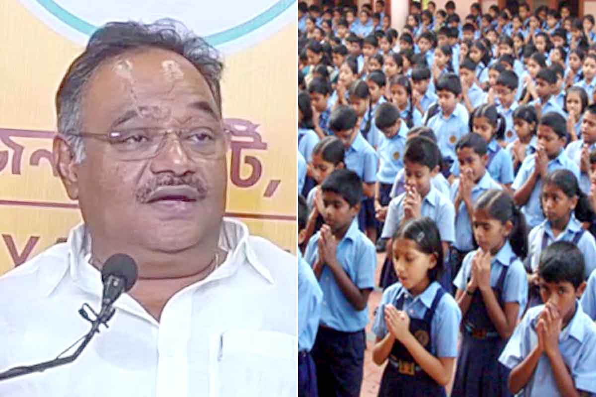 রাজ্যের সমস্ত স্কুলে বাধ্যতামূলক বন্দে মাতরম, ‘বিকৃত ইতিহাস’ বদলের বার্তা শমীকের