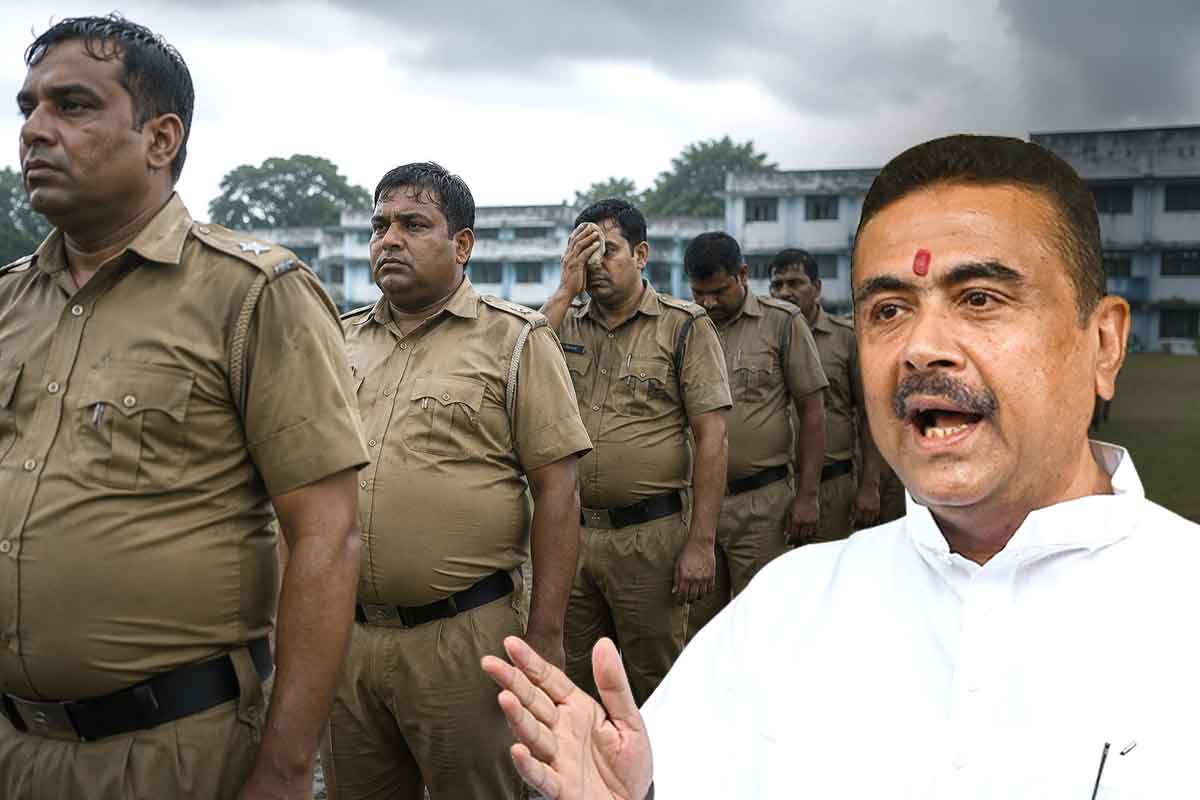 আর ভুঁড়িওয়ালা উর্দিধারী নয়! শুভেন্দুর পরামর্শ মেনে কঠোর শরীরচর্চা পুলিশের