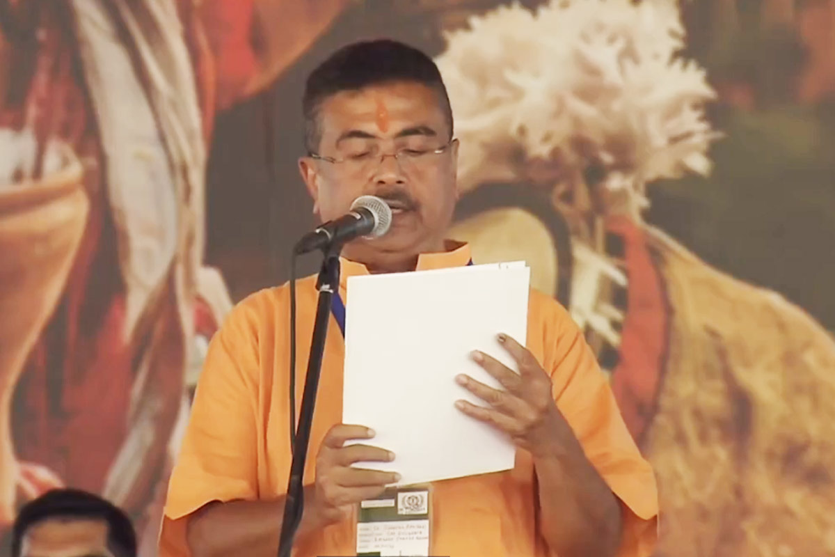 **Alt Tag:**
Gayetri Adhikari gets emotional after Suvendu Adhikari becomes West Bengal Chief Minister.