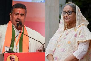 বিপদে পাশে দাঁড়িয়েছিলেন, এবার শুভেন্দু মুখ্যমন্ত্রী হতেই শুভেচ্ছা হাসিনার