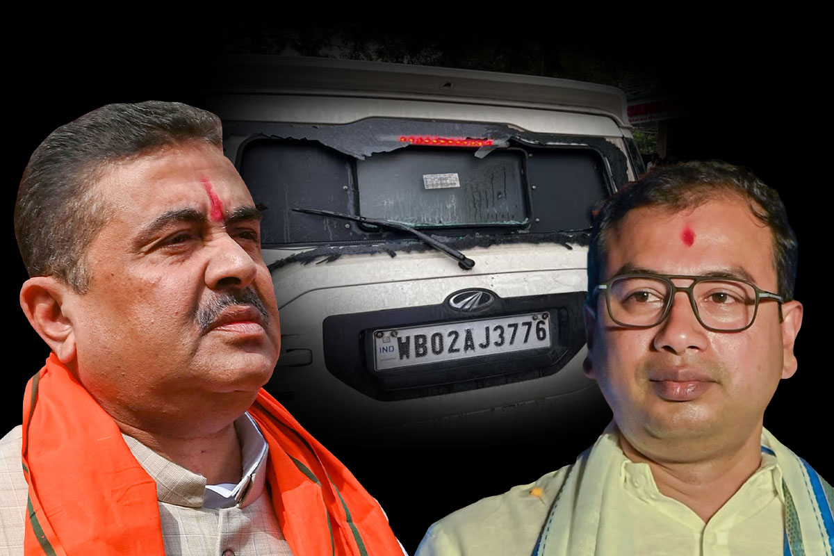 শুভেন্দুর কনভয়ে হামলায় অভিযুক্ত, ন’মাস পর গ্রেপ্তার কোচবিহারের তৃণমূল নেতা!