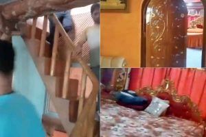 বাড়ির ভিতর সুড়ঙ্গ, তৃণমূল নেতার পাতালপুরীর ঘর যেন বিলাসবহুল হোটেল! তাজ্জব স্থানীয়রা