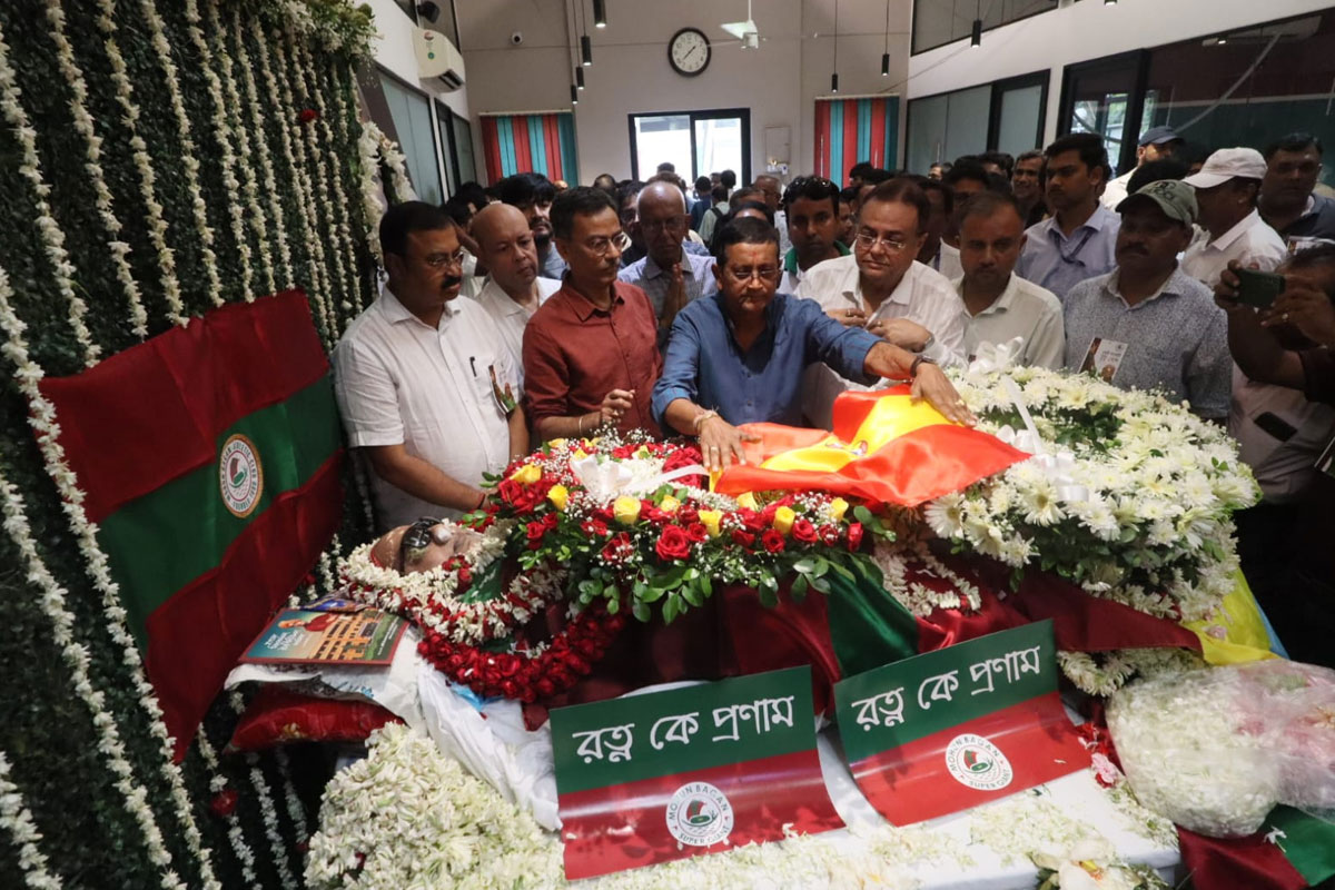 Tribute to Tutu Bose from East Bengal after his death