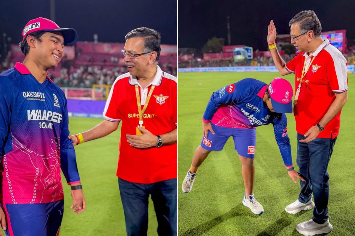‘সারল্য ধরে রাখলে বিশ্ব পদানত হবে’, বৈভব প্রণাম করার পর আশীর্বাদ মুগ্ধ গোয়েঙ্কার