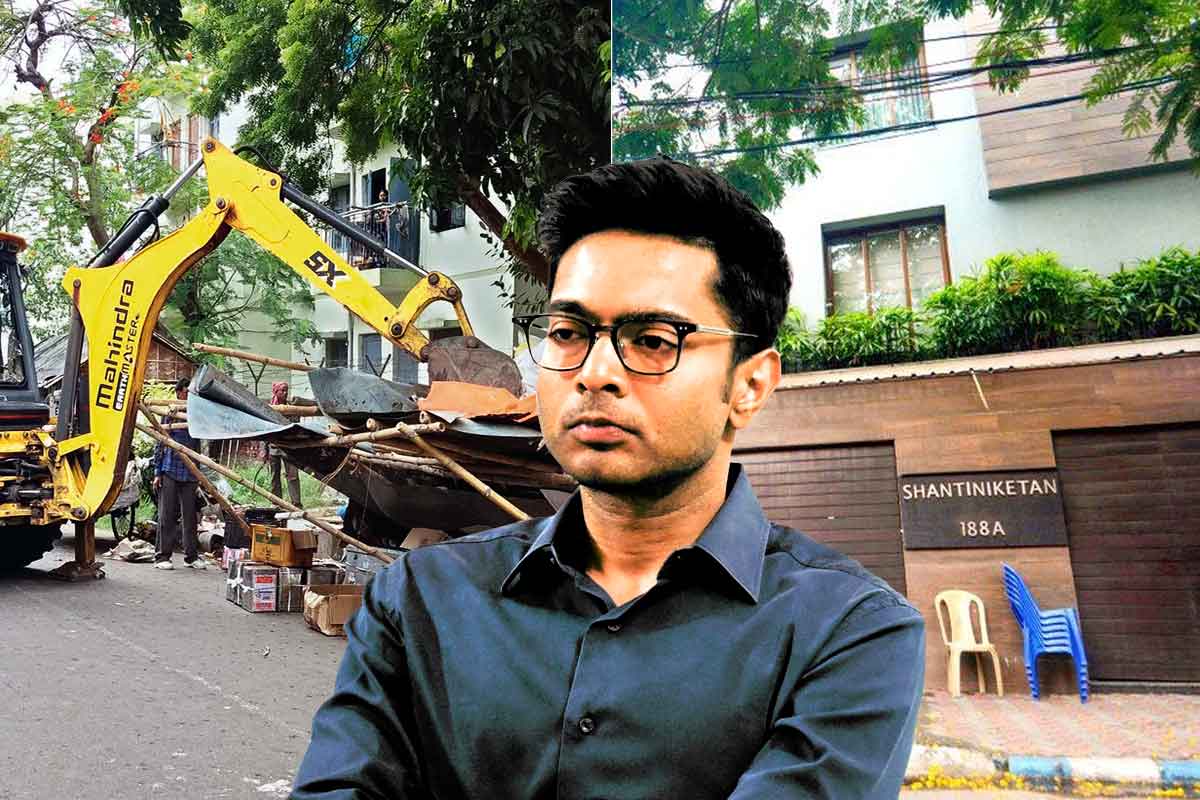 এবার বুলডোজার চলবে অভিষেকের ‘শান্তিনিকেতনে’! নোটিস ধরালো কলকাতা পুরসভা