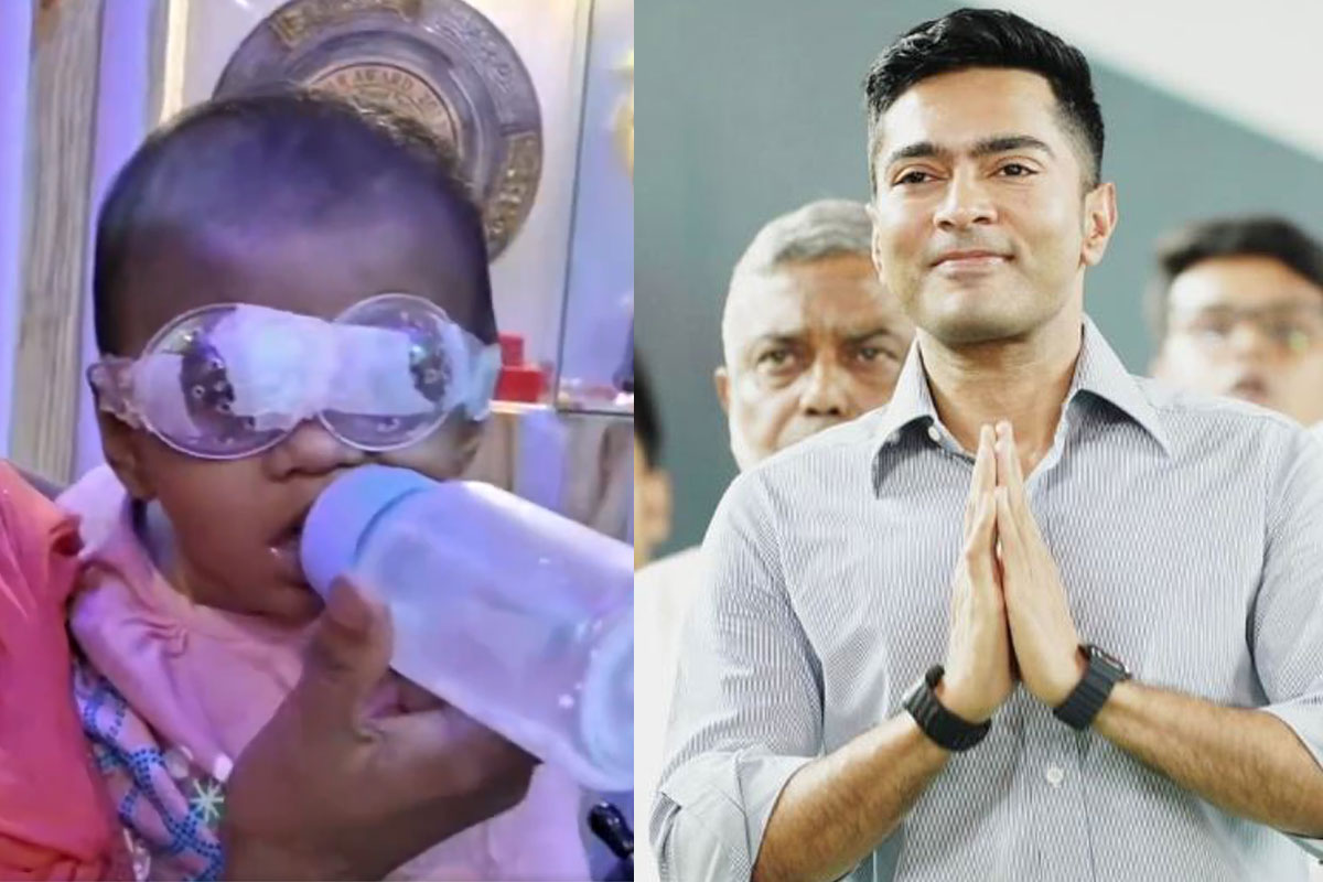হায়দরাবাদে জটিল অস্ত্রোপচার, অভিষেকের সৌজন্যে ফিরল জন্মান্ধ যমজ শিশুর দৃষ্টি