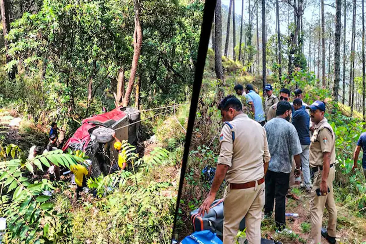 পাহাড়ি রাস্তায় গতির বলি! নৈনিতালে ১০০ ফুট গভীর খাদে পড়ল গাড়ি, মৃত ৫