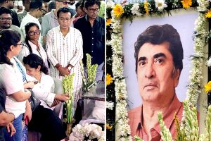 সম্পন্ন অনীকের অন্ত্যেষ্টিক্রিয়া, শেষযাত্রায় রবীন্দ্রসঙ্গীত গাইতে গিয়ে কান্নায় ভেঙে পড়লেন মেয়ে