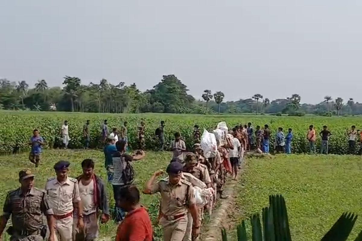 TMC leader burried cash under farming land in baduria