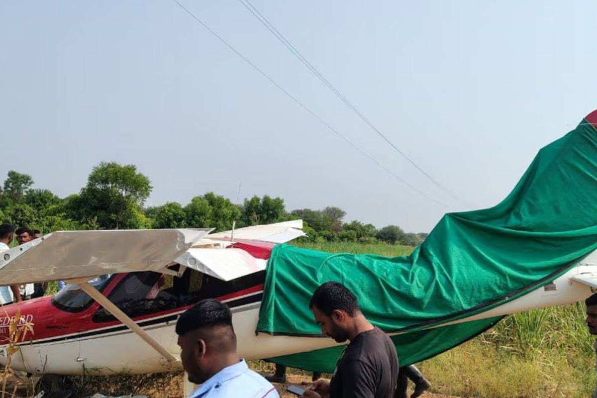 অজিত পওয়ারের দুর্ঘটনাস্থলেই ফের ভাঙল বিমান! বারামতীতে আবার আতঙ্ক
