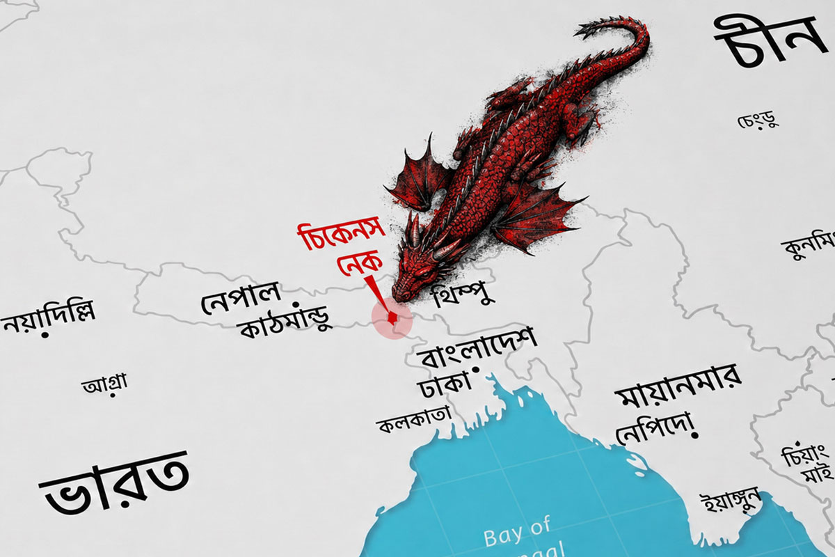 ঘাড়ে নিঃশ্বাস ফেলছে ‘ড্রাগন’! চিকেনস নেক হবে ন্যাশনাল স্ট্র্যাটেজিক রিজিওন?