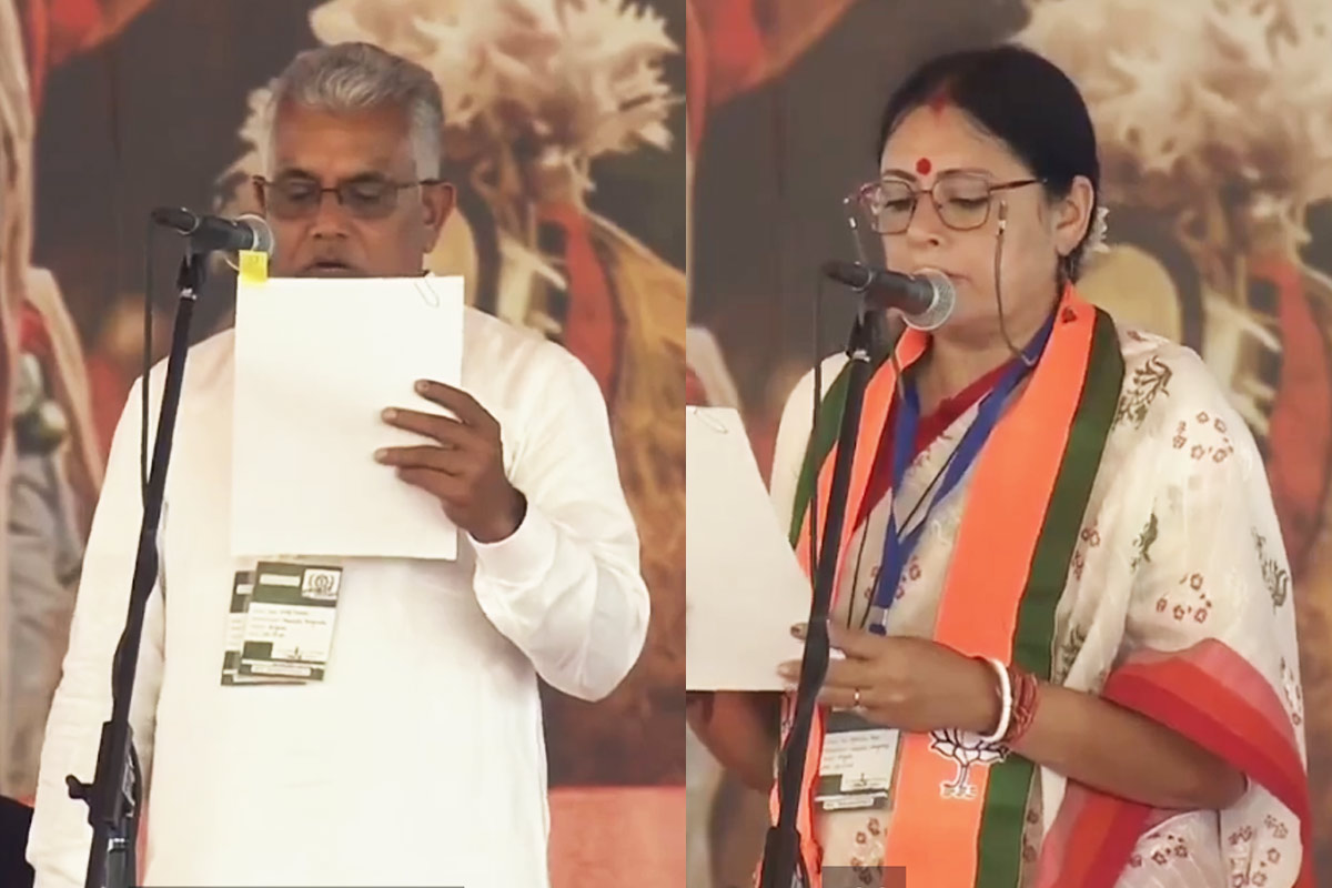 দিলীপ থেকে অগ্নিমিত্রা, শুভেন্দুর সঙ্গে মন্ত্রী পদে শপথ নিলেন আর কারা?