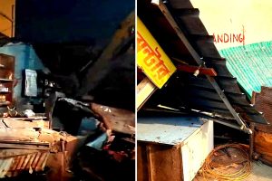 শিয়ালদহ-হাওড়ার পর এবার দমদম স্টেশনে হকার উচ্ছেদ, বুলডোজারে গুঁড়িয়ে দেওয়া হল বহু দোকান