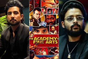গৈরিক বঙ্গে নন্দনে ‘দ্য অ্যাকাডেমি অফ ফাইন আর্টস’-এর প্রদর্শন, কী বলছেন সৌরভ-ঋষভরা?