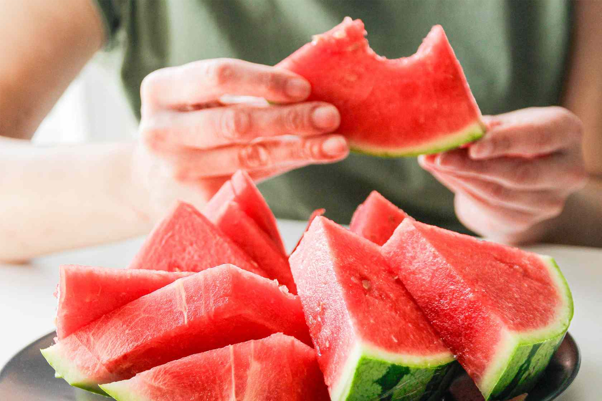 chilled fruits and hydration in extreme heat