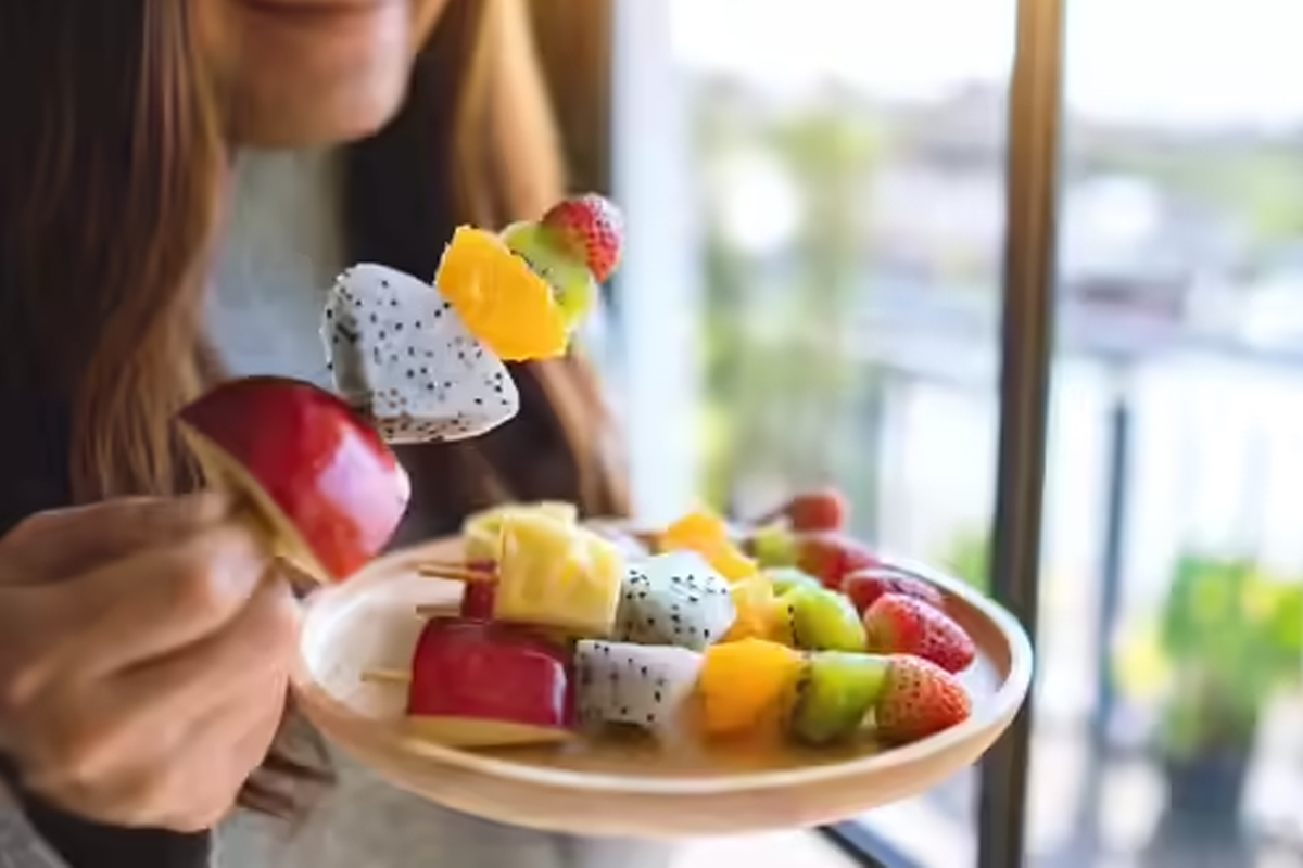 chilled fruits and hydration in extreme heat
