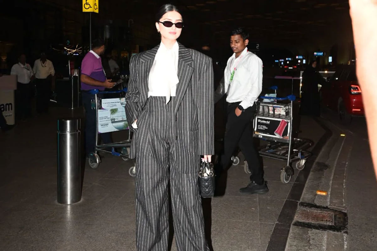 Tara Sutaria spotted in stylish airport look ahead of Cannes Film Festival 2026