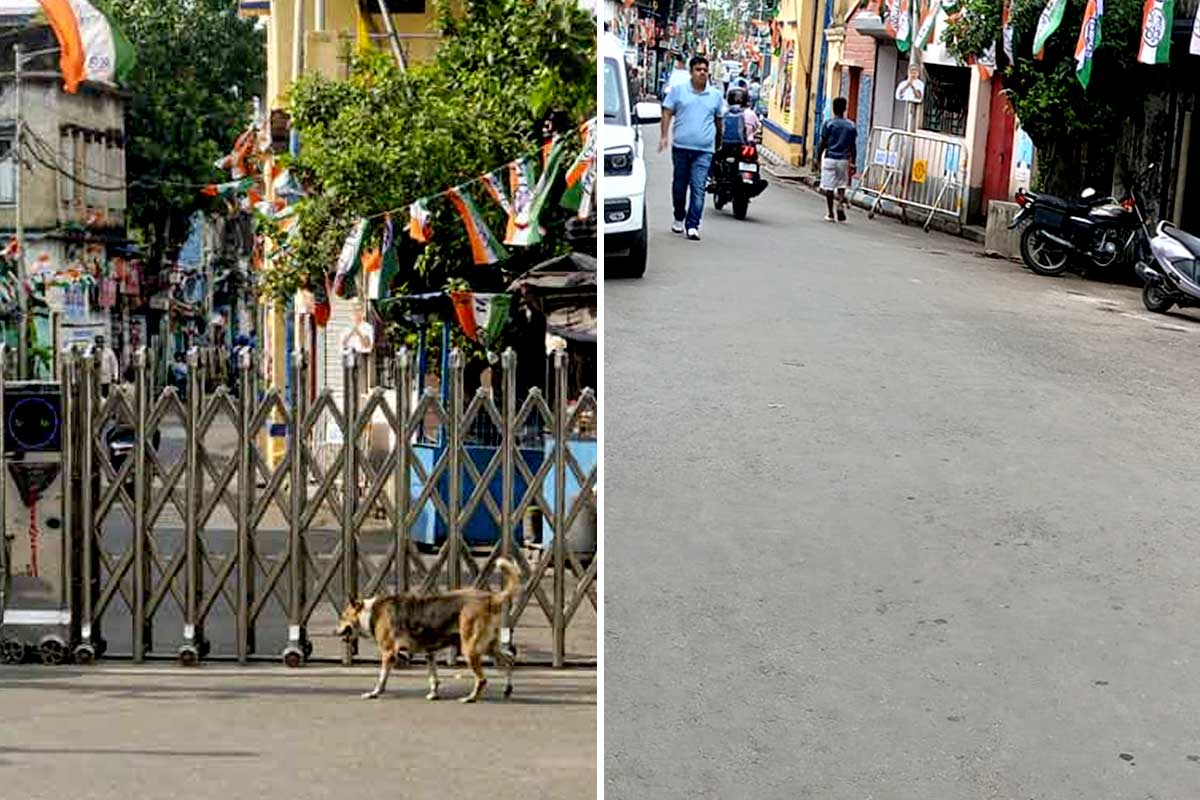 ভোট মিটতেই মমতার বাড়ির সামনে থেকে উঠল গার্ডরেল, কী পরিস্থিতি কালীঘাটে?