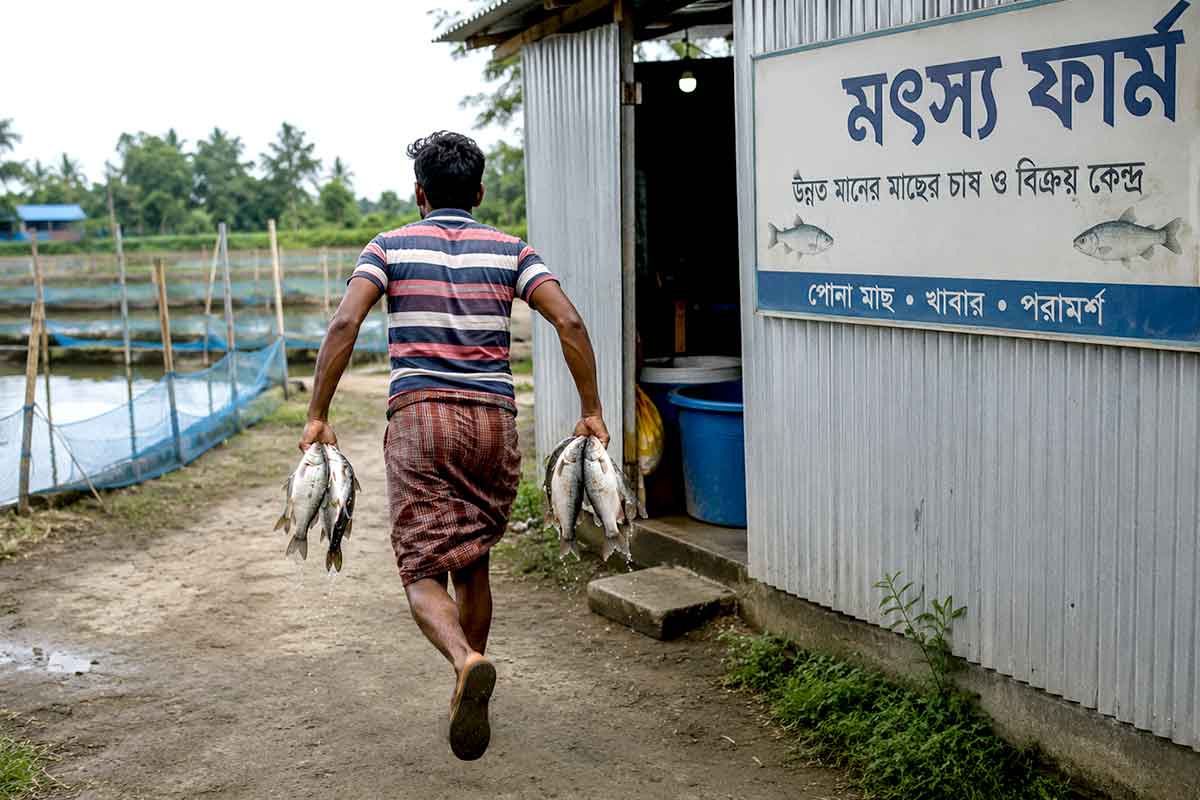 মাছ চোর! ভেড়ি থেকে মাছ চুরির অভিযোগে গ্রেপ্তার সোনারপুরের তৃণমূল কাউন্সিলর