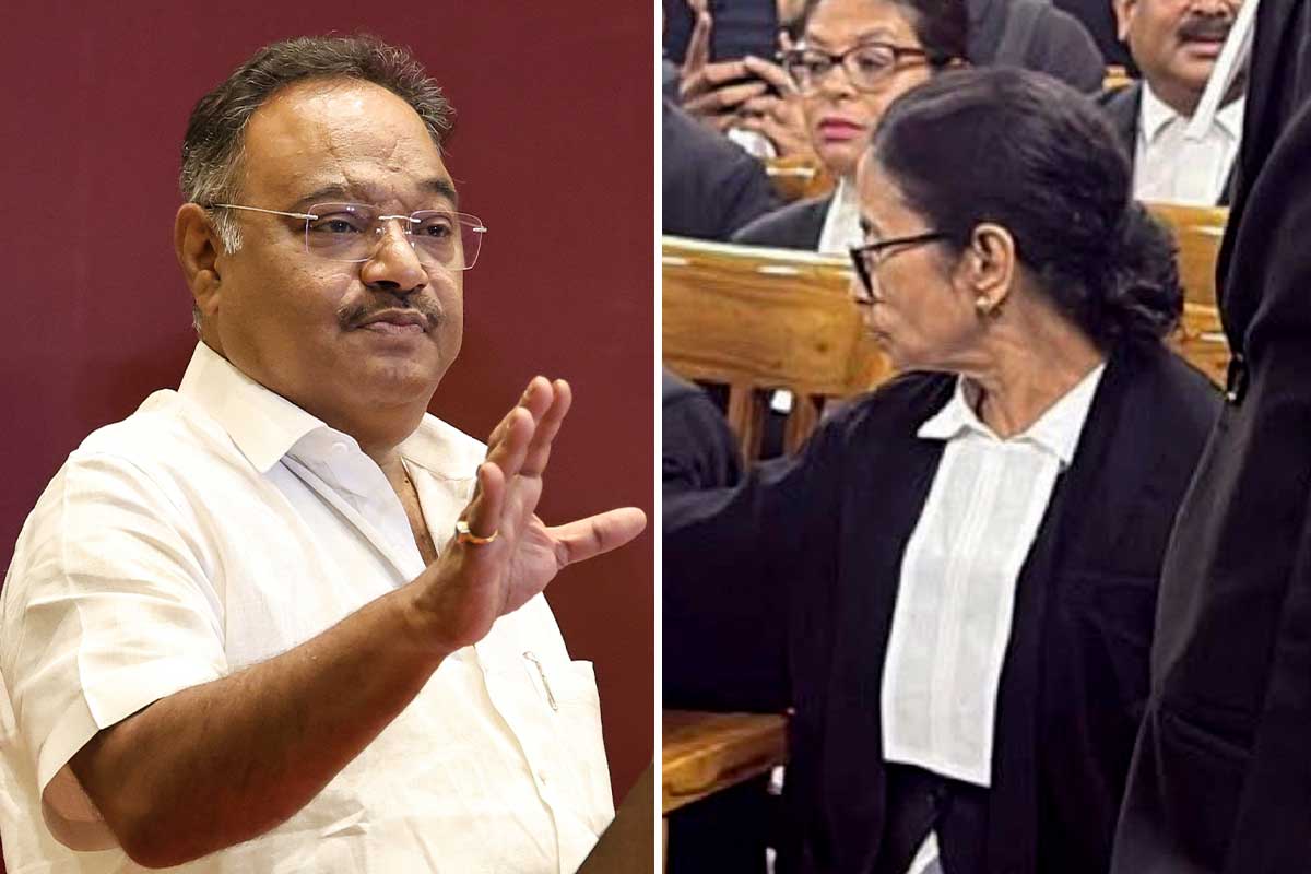 হাই কোর্টে মমতাকে ‘চোর চোর’ স্লোগান, শমীক বললেন, ‘পরিস্থিতি তৈরি করেছে তৃণমূলই’