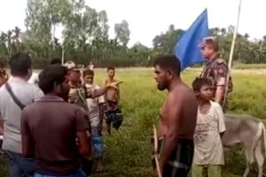 মেখলিগঞ্জে জমি জরিপ শুরু হতেই বাংলাদেশি সীমান্তরক্ষীদের বাধা! কাঁটাতারে কীসের জুজু দেখছে ঢাকা?
