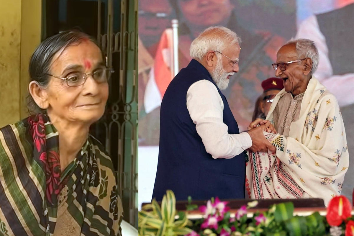 ‘দল অন্তপ্রাণ’, মোদির মঞ্চে ‘প্রচার বিমুখ’ মাখললালকে দেখে আবেগে ভাসলেন সহধর্মিণী
