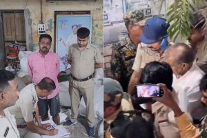 বাড়ির পাশের ক্লাবে মজুত বিপুল ত্রাণসামগ্রী, আটক নবদ্বীপ পুরসভার চেয়ারম্যান