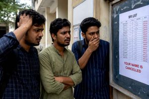 এসআইআর শুনানিতে নিষ্পত্তি, ভোটদানের পরও নাম বাদ! আজব কাণ্ড ফরাক্কায়