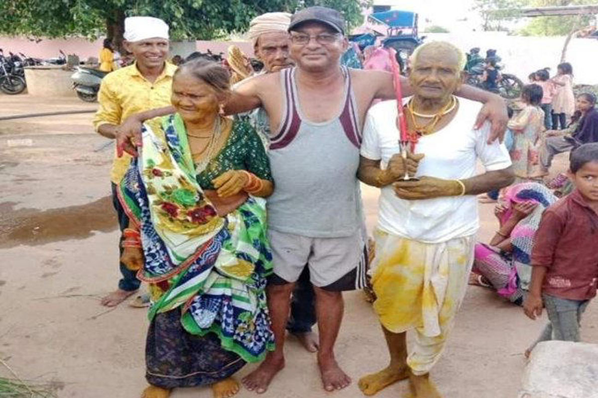 rajasthan couple married after live-in relationship for 70 years