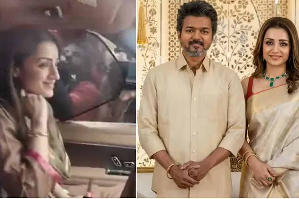 Vijay’s Political Rise: Is Trisha Krishnan Joining TVK Ahead of Tamil Nadu Bypolls?