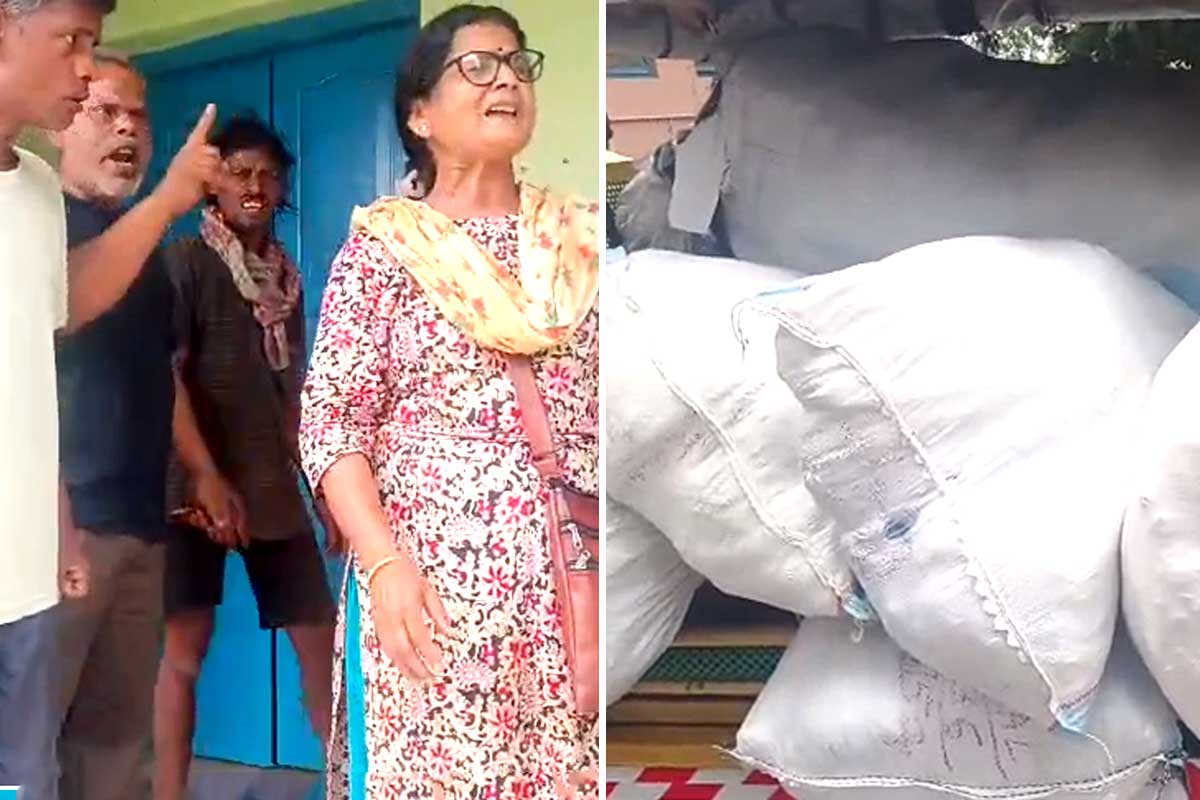 পড়ুয়াদের ইউনিফর্ম ‘চুরির’ চেষ্টা তৃণমূলের, পোশাক বোঝাই টোটো আটকে অভিযোগ বিজেপির