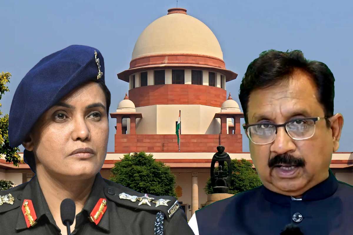 কর্নেল সোফিয়াকে ‘কুকথা’ মন্ত্রী বিজয়ের, ‘প্রশংসা করেছিলেন’, সুপ্রিম ভর্ৎসনায় সাফাই মধ্যপ্রদেশ সরকারের