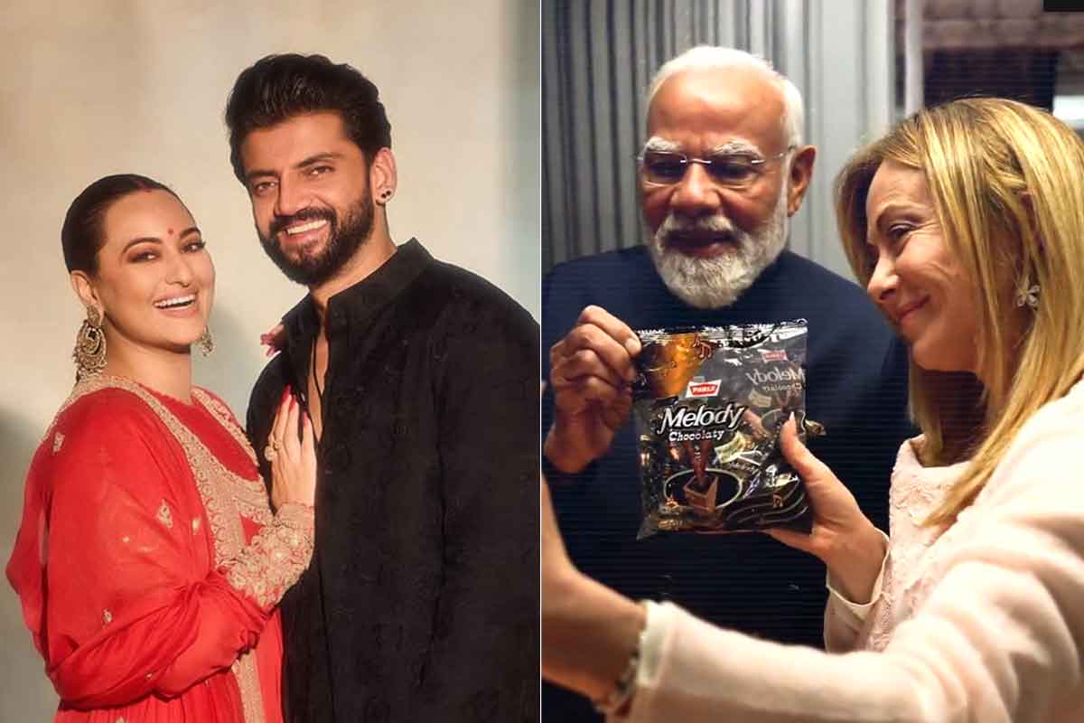 ‘তোমাকে মেলোডির মতো ভালোবাসি’, মোদি-মেলোনির ‘চকোলেট কূটনীতি’তে টুইস্ট সোনাক্ষী-জাহিরের