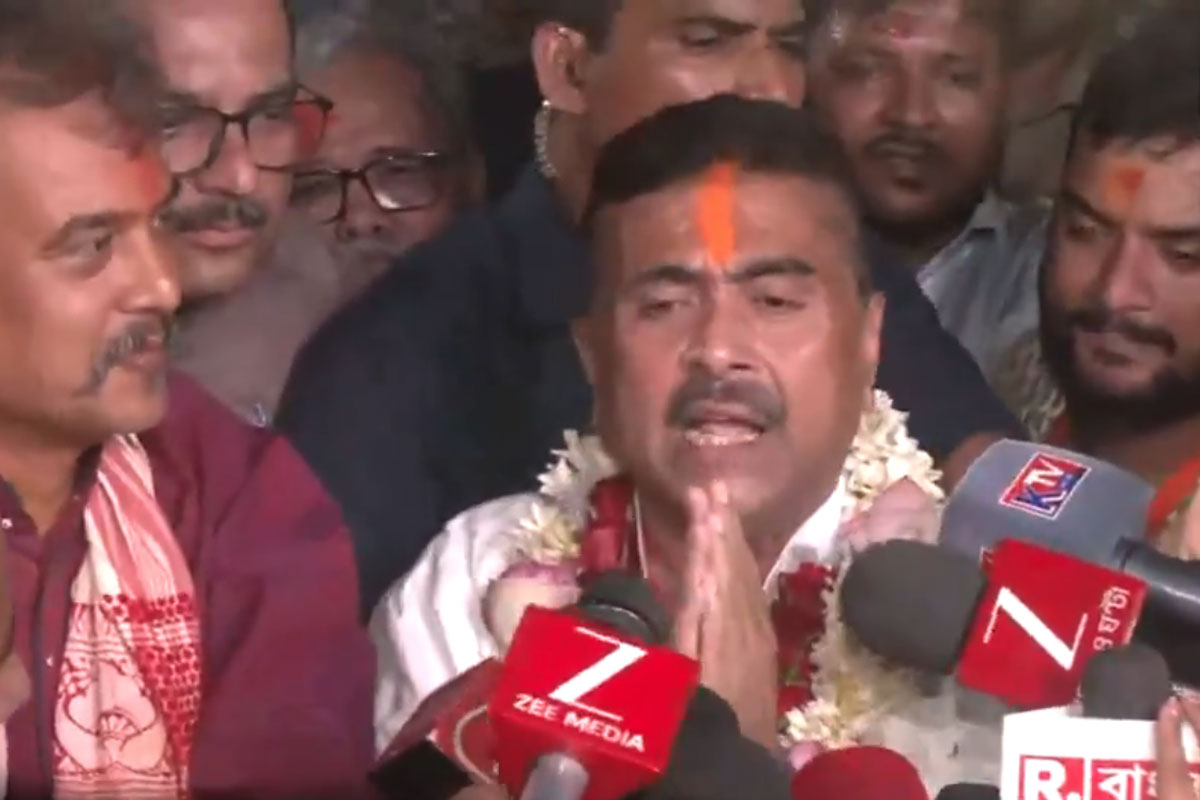 সিপিএমকে ধন্যবাদ শুভেন্দুর, ভবানীপুরে দাঁড়িয়ে বললেন, ‘মুসলমানরা ভোট দেয়নি’