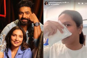 তপ্ত দুপুরে ‘দেশু ৭’-এর রেইকিতে শহরের অলিগলিতে দেব, আইসব্যাগ হাতে শুভশ্রী! হলটা কী?
