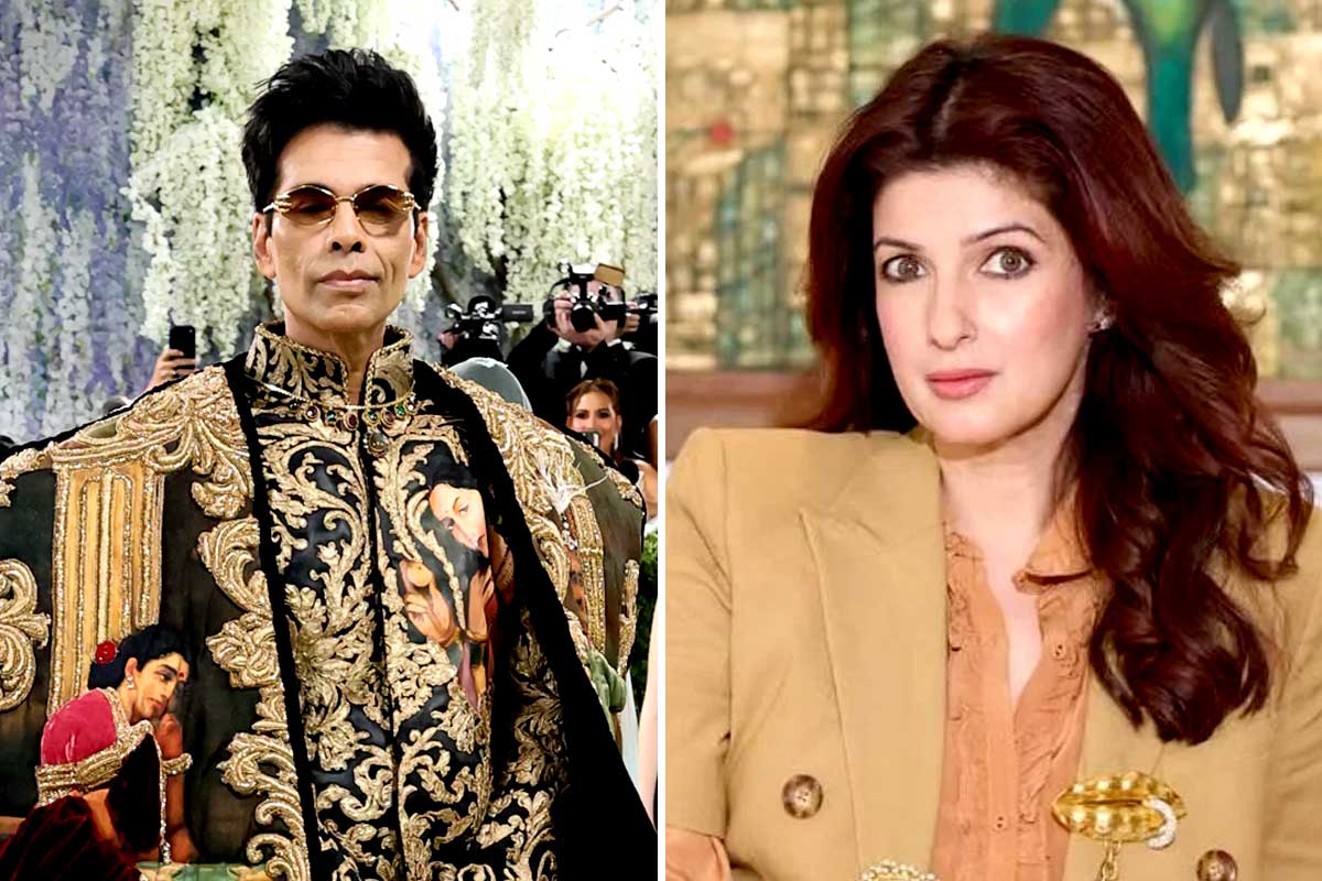 ‘এসো, তোমায় দেওয়ালে টাঙাই’, করণ জোহরের মেগাবাজেট ‘মেট গালা’ লুকে টুইঙ্কলের টিটকিরি!