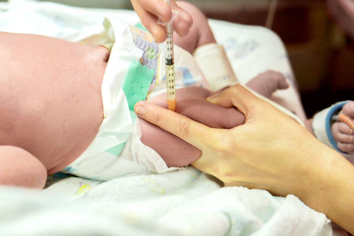 newborn vitamin k shot brain bleeding risk