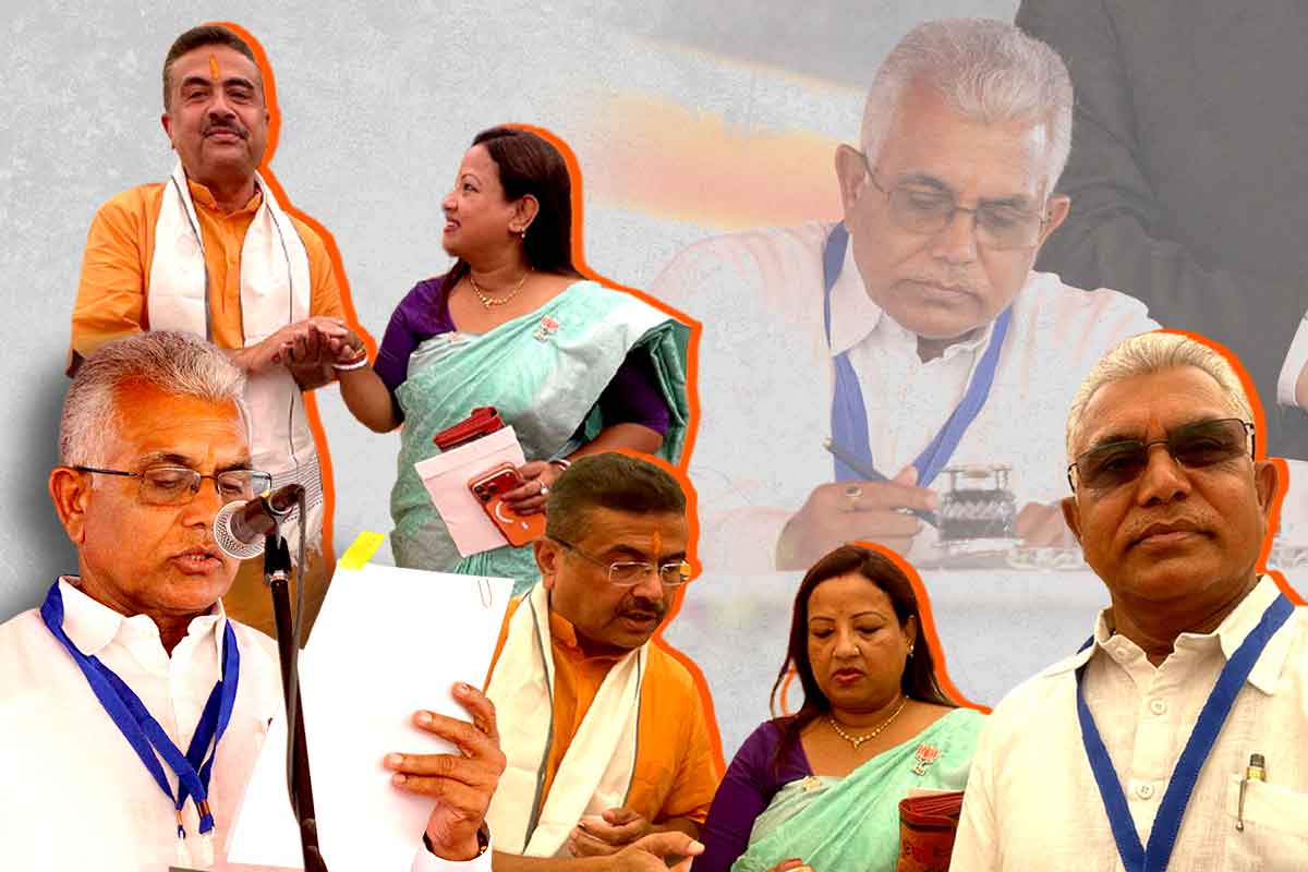 শুভেন্দুর মন্ত্রিসভায় শপথ নিলেন দিলীপ ঘোষ, স্বামীর শপথে কী বলছেন রিঙ্কু মজুমদার?