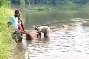 রুই-কাতলা নয়, পুকুরে জাল ফেলতেই উঠে এল আগ্নেয়াস্ত্র-কার্তুজ! নেপথ্যে তৃণমূল?