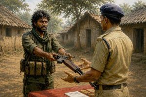 সারান্ডায় তাড়া খেয়ে বাংলামুখী, ১৪ বছর পর ‘ঘরে’ই আশ্রয় নাকি আত্মসমর্পণ মাওবাদী আকাশের?